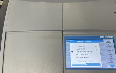 New DR 6000 Spectrophotometer
