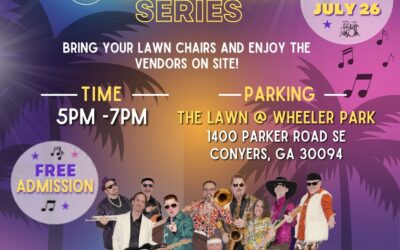 🎶 2026 Rockin’ Rockdale Summer Concert Series Rocks Wheeler Park! 🎶